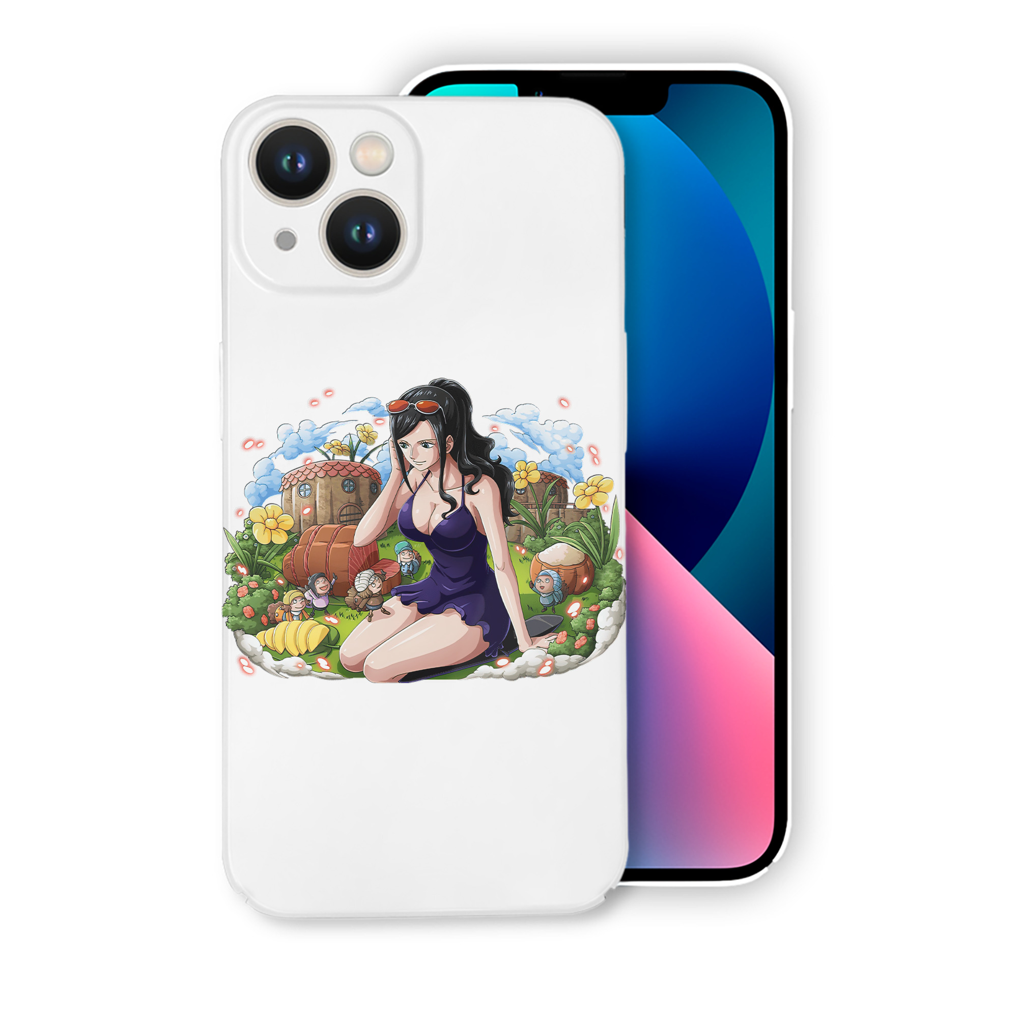 （画像用） ワンピース ニコ・ロビン ONE PIECE Nico Robin 【iPhone 14シリーズ対応】ハードケース